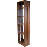 Straight Up Bookcase - Shown in Poplar with Victoria stain