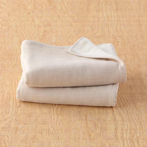 Coffee Dyed Guaze and Pile Towel by Uchino