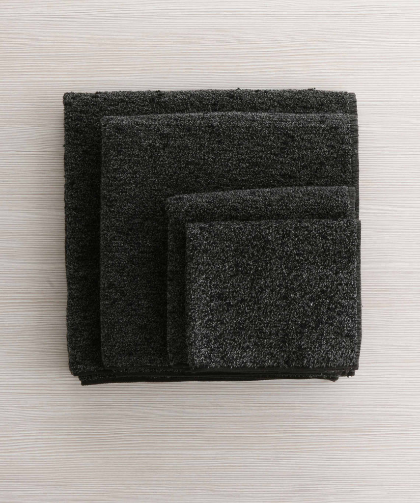 Kishu Binchotan Black Towel by Uchino