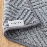 Charcoal Fibre RIN Towel by Uchino