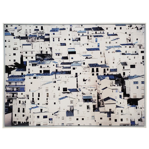 Blue Houses - Wall Art