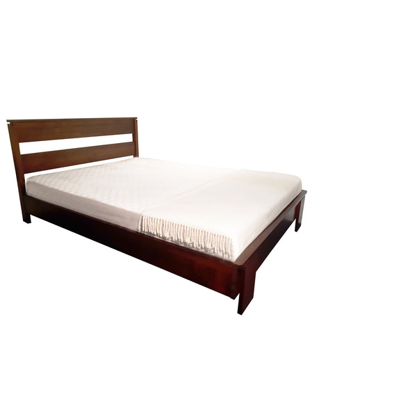 Tofino platform bed - shown in Maple with Coco Cherry stain