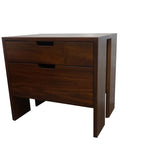 Vancouver nightstand - Shown in Poplar with Victoria stain