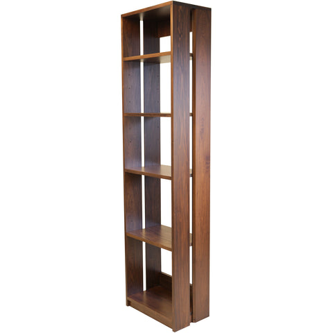 Straight Up Bookcase - Shown in Poplar with Victoria stain