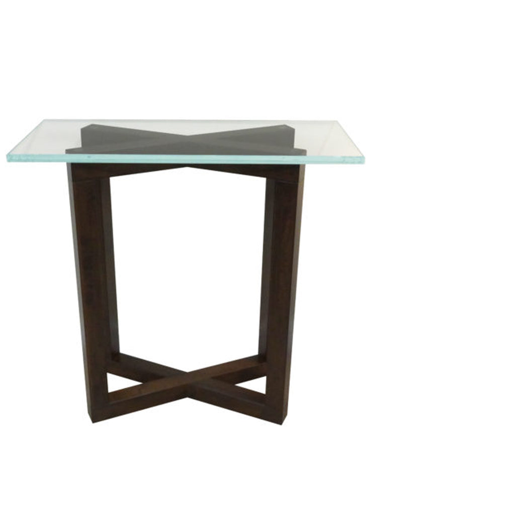 Tangent Pedestal Console Table